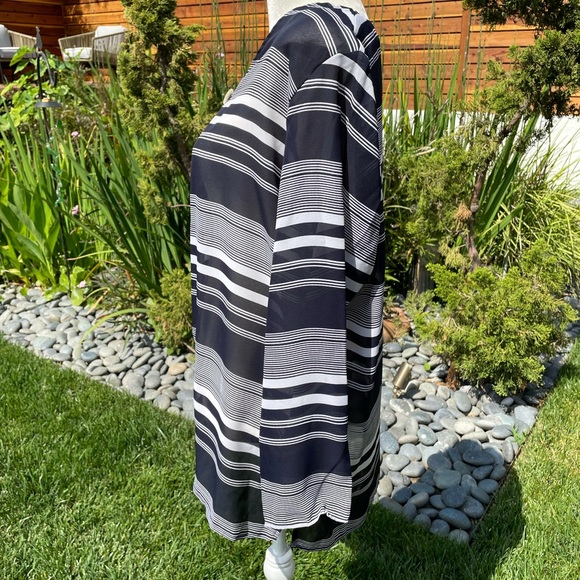 California Concepts Connection striped blouse XL - Picture 2 of 7